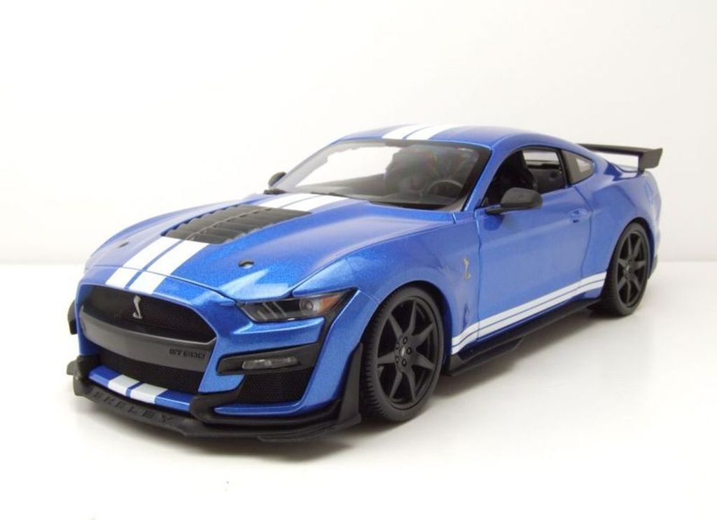 Maisto 31388 - Modellauto - Mustang Shelby GT500 '20 (blau, Produktbild 7