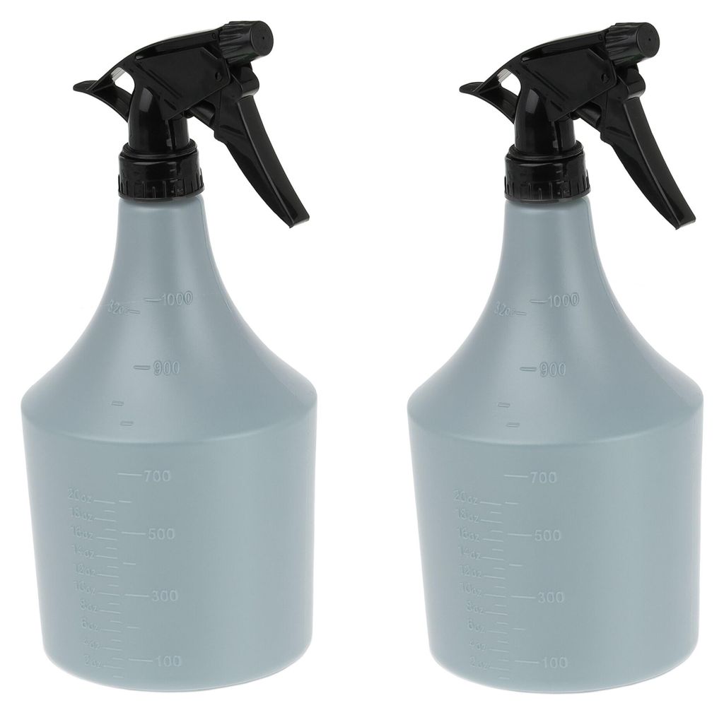 Relaxdays Sprühflasche 2er Set, 1 Liter, Düse Nebel & Produktbild 