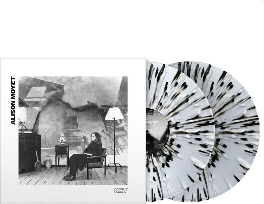 Alison Moyet: Alison Moyet: Key (Limited Edition) (Clear W/ Black & White Splatter Vinyl) - - (LP / K)