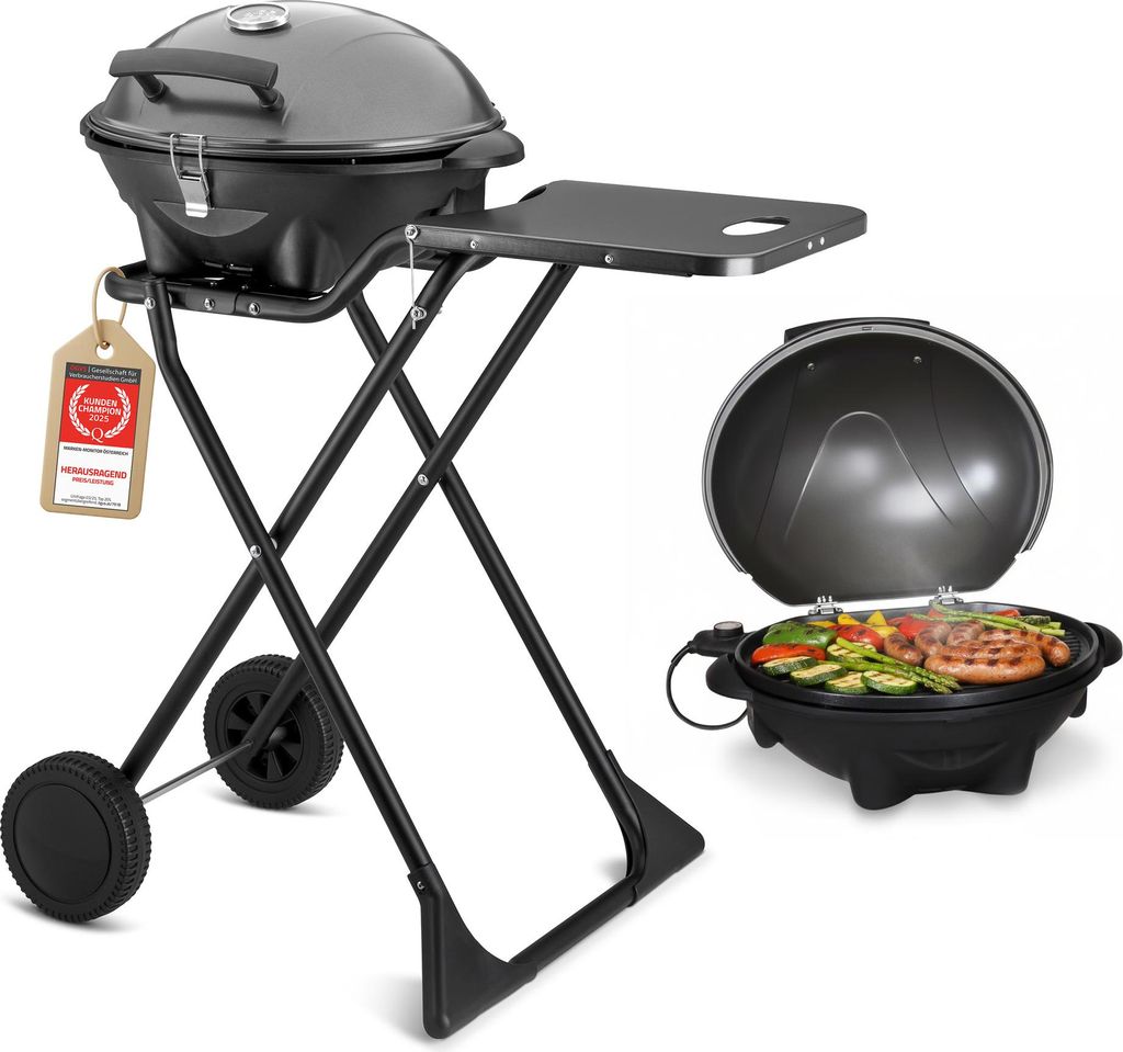 TZS First Austria - Elektrogrill 2in1 - 2400W - Produktbild 