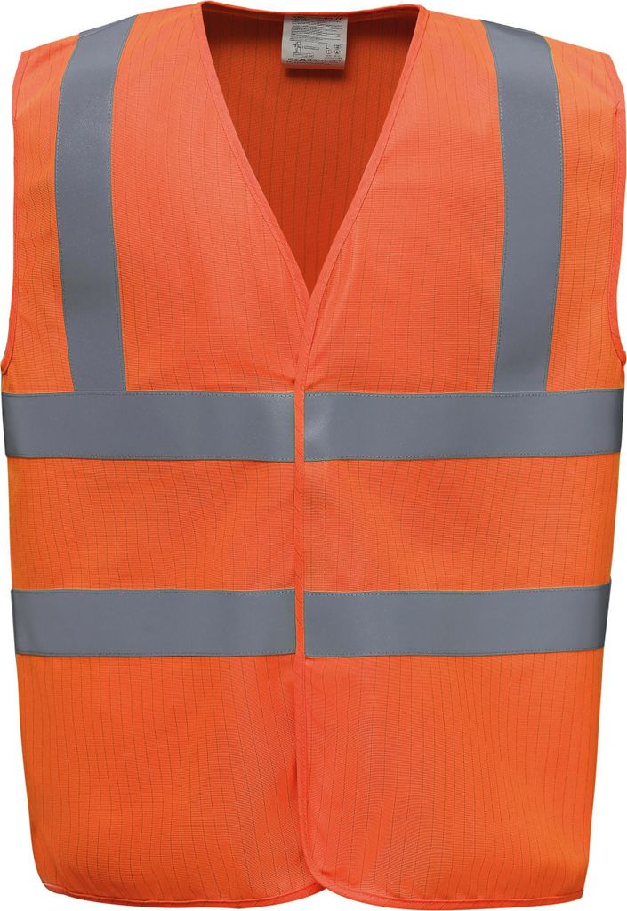 Yoko High visibility, anti-static and flame retardant waiscoast