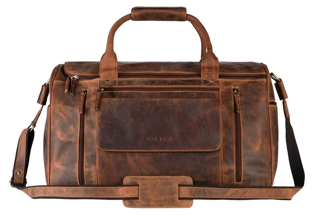 GREENBURRY Reisetasche Vintage Traveller Brown braun Produktbild 