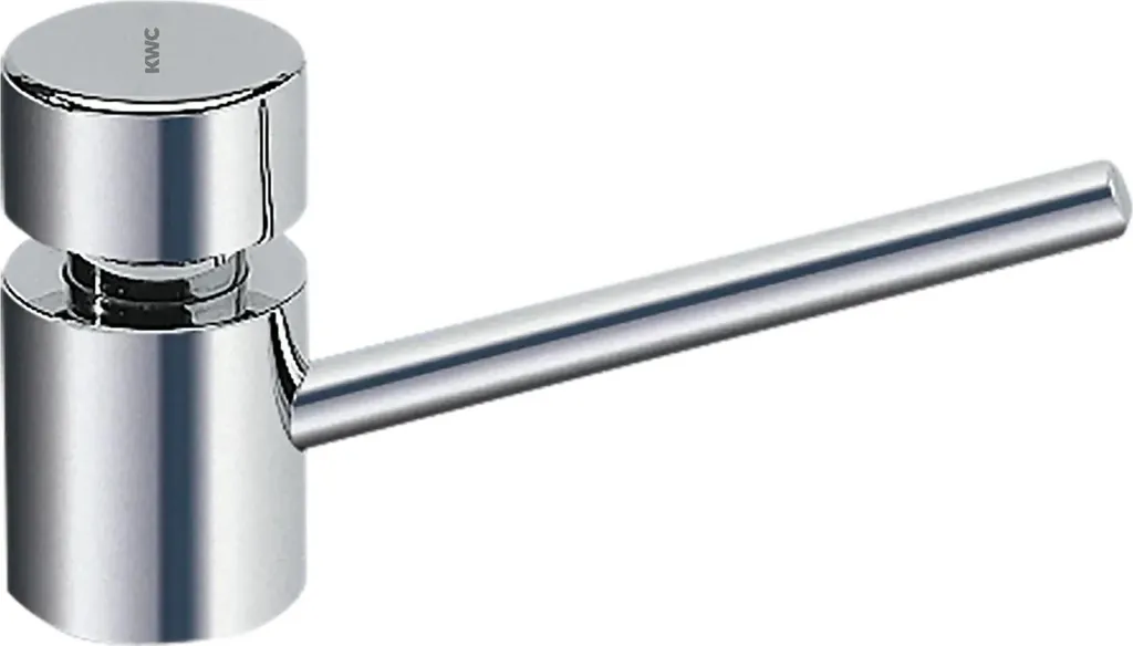Dispenser Sapone KWC Tavolo Cromo: Design Essenziale per Interni