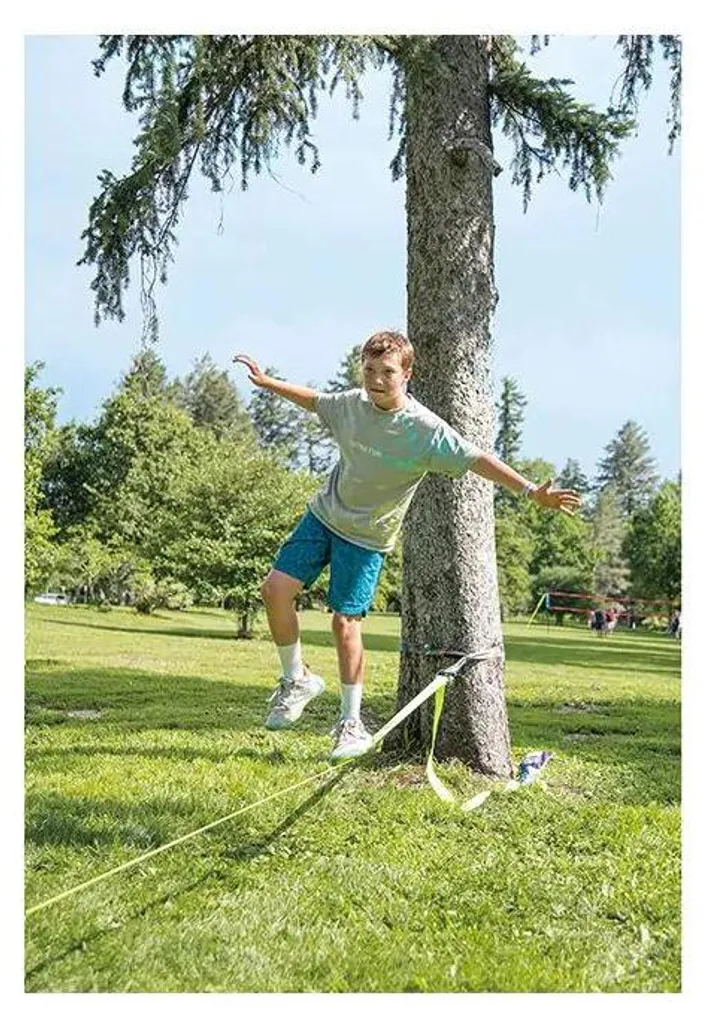 Kit Slackline Débutant 15m Trelines - Stable et Facile à Installer Partout - 3