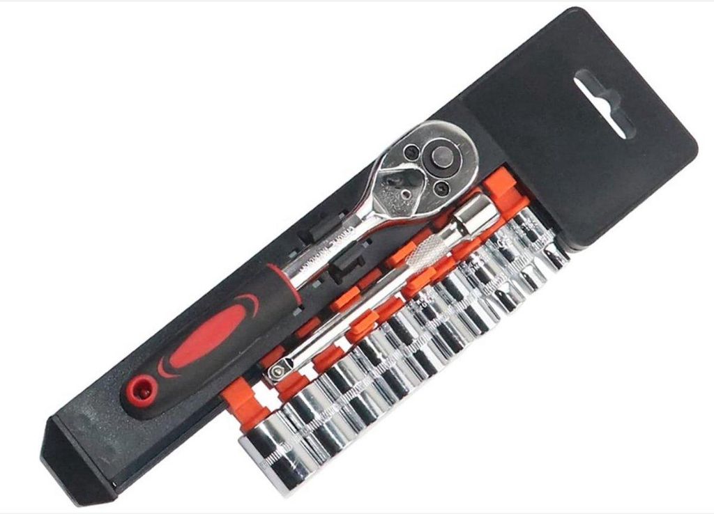 1/4 Zoll Drehmomentschlüssel Set – 5–25 Nm – Fahrrad Werkzeug, 12-teilig