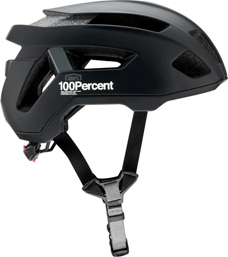 Casque 100% Altis Gravel pour Sorties Vélo et Chemins - Noir XS-S 55cm