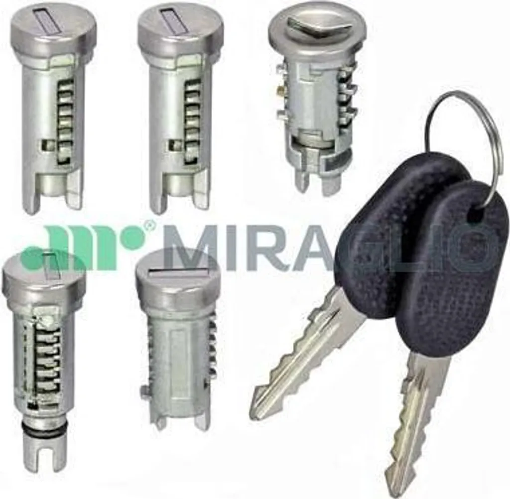 Serrure de rechange MIRAGLIO 85/200 pour restaurer Fiat Cinquecento