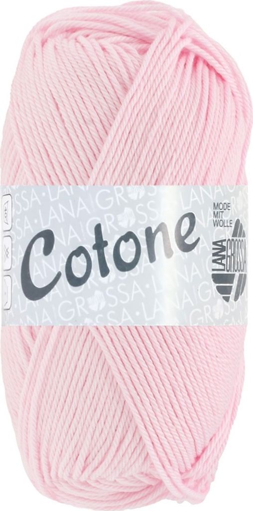 Lana Grossa - Cotone 0122 rosa Produktbild 