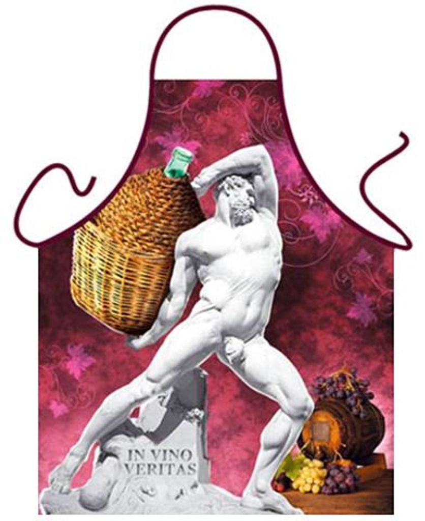 Grembiule Wine in Poliestere Viola Immagine del prodotto 