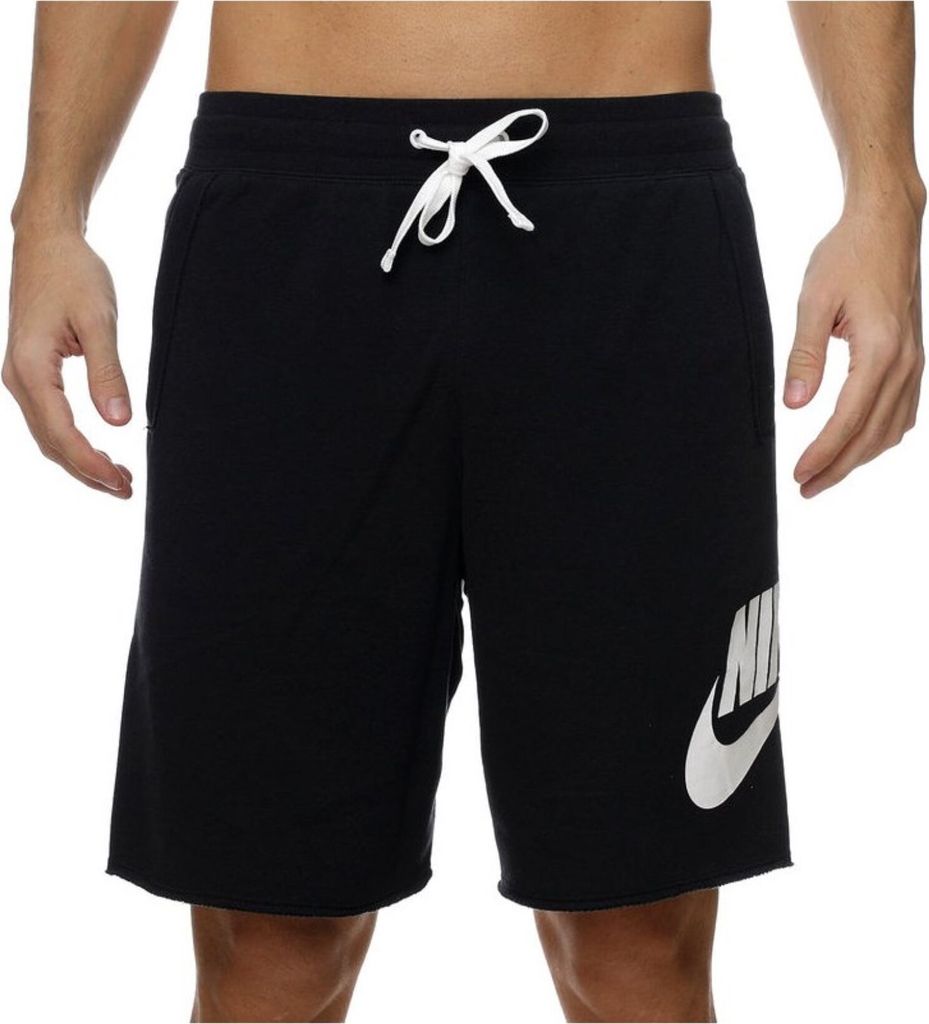 Nike M Nk Club Alumni Hbr Ft Herrenshorts, Schwarz, Größe M
