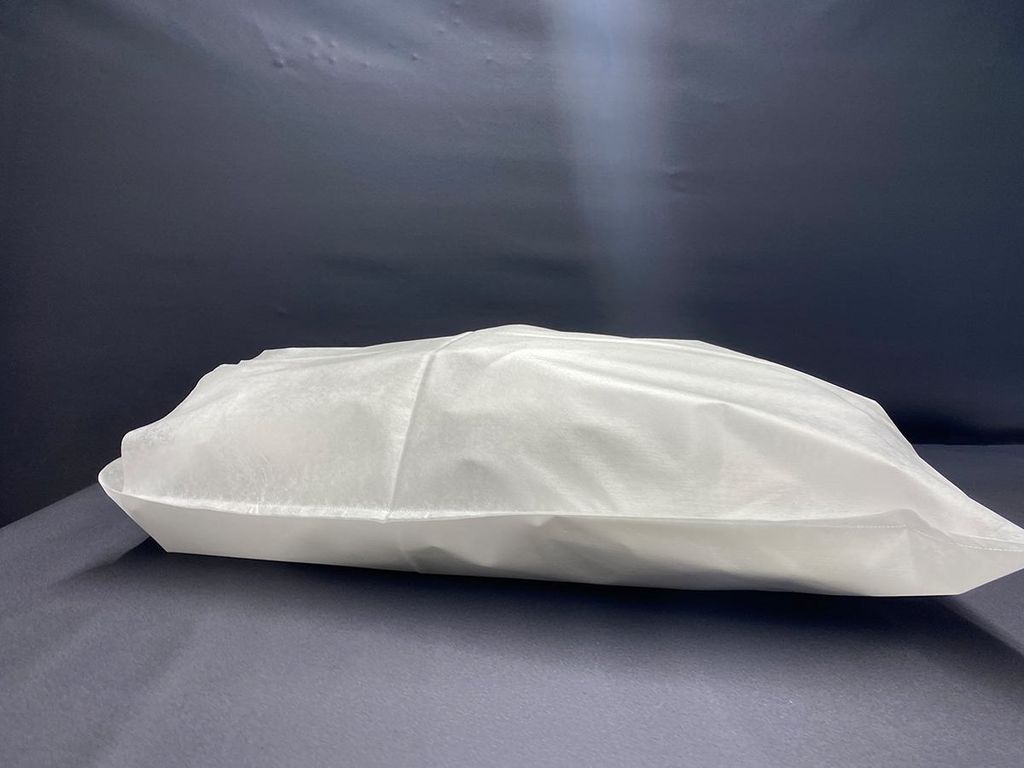 Einweg Bettwäsche, Kissenbezug aus PP-Vlies weiß, 50x70cm, 20 Stück - Mank