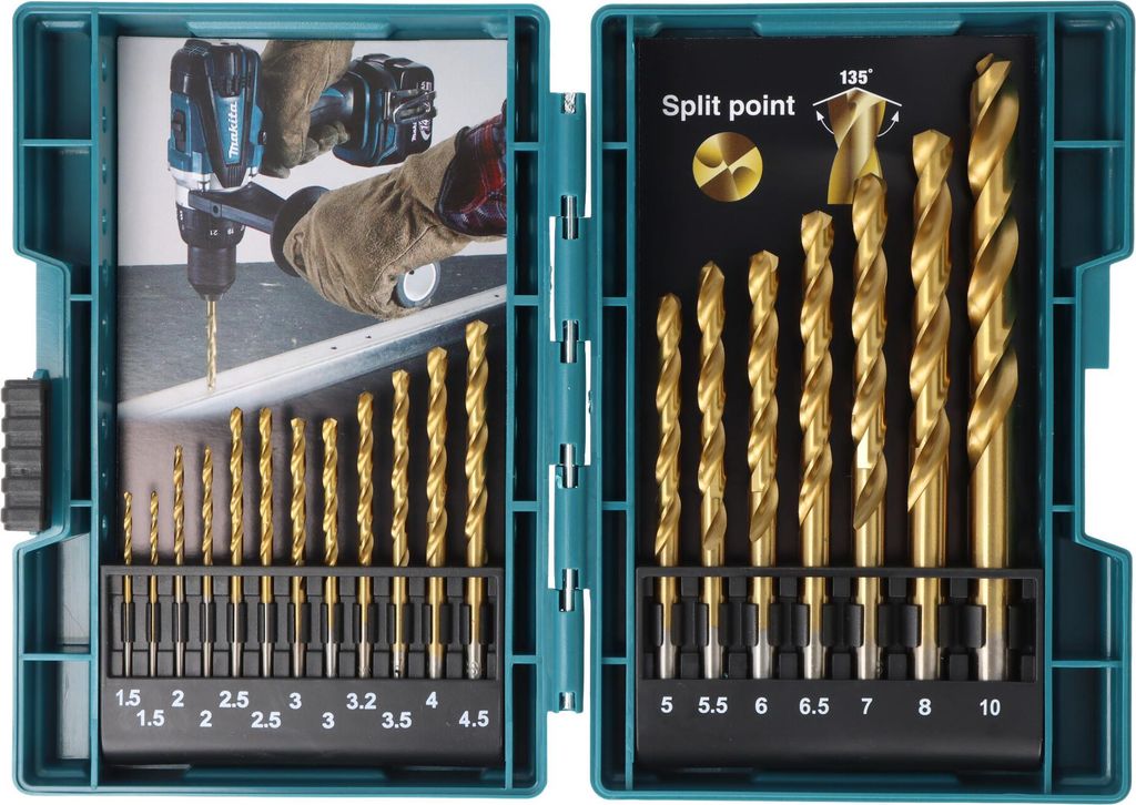 Makita set de forets 19 pièces Image du produit 