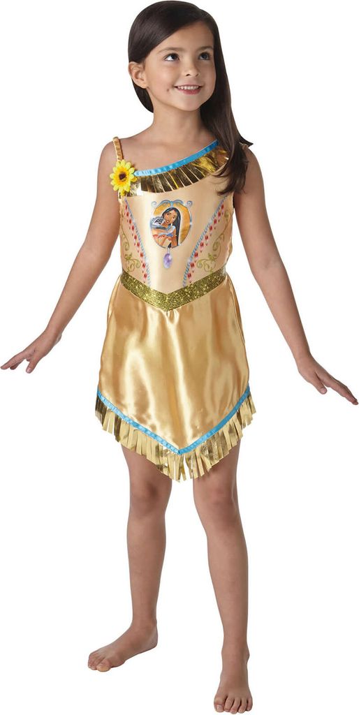 Disney Prinzessin Pocahontas Kostüm für Kinder Kindergröße: Produktbild 