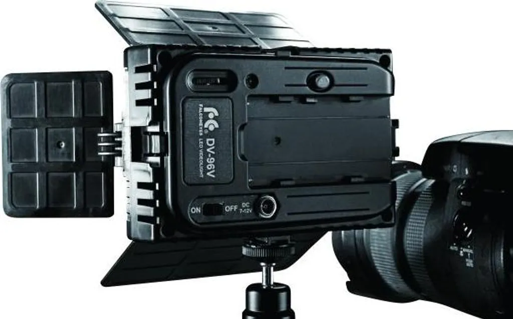 Éclairage d'appoint pour Vlogging et Interview DV-96V-K1 Lampe LED 6W