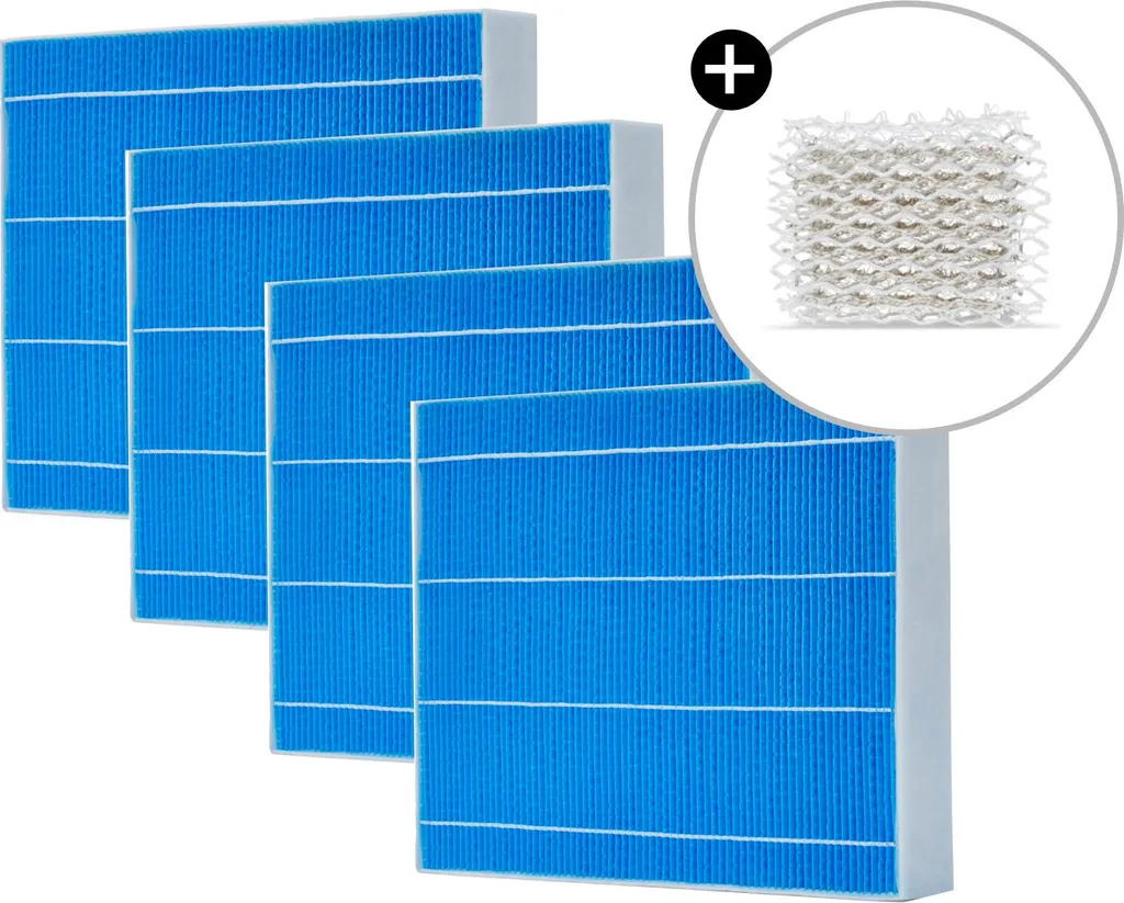 Kit de rechange pour humidificateur Meaco Armin 300 avec filtres et ions