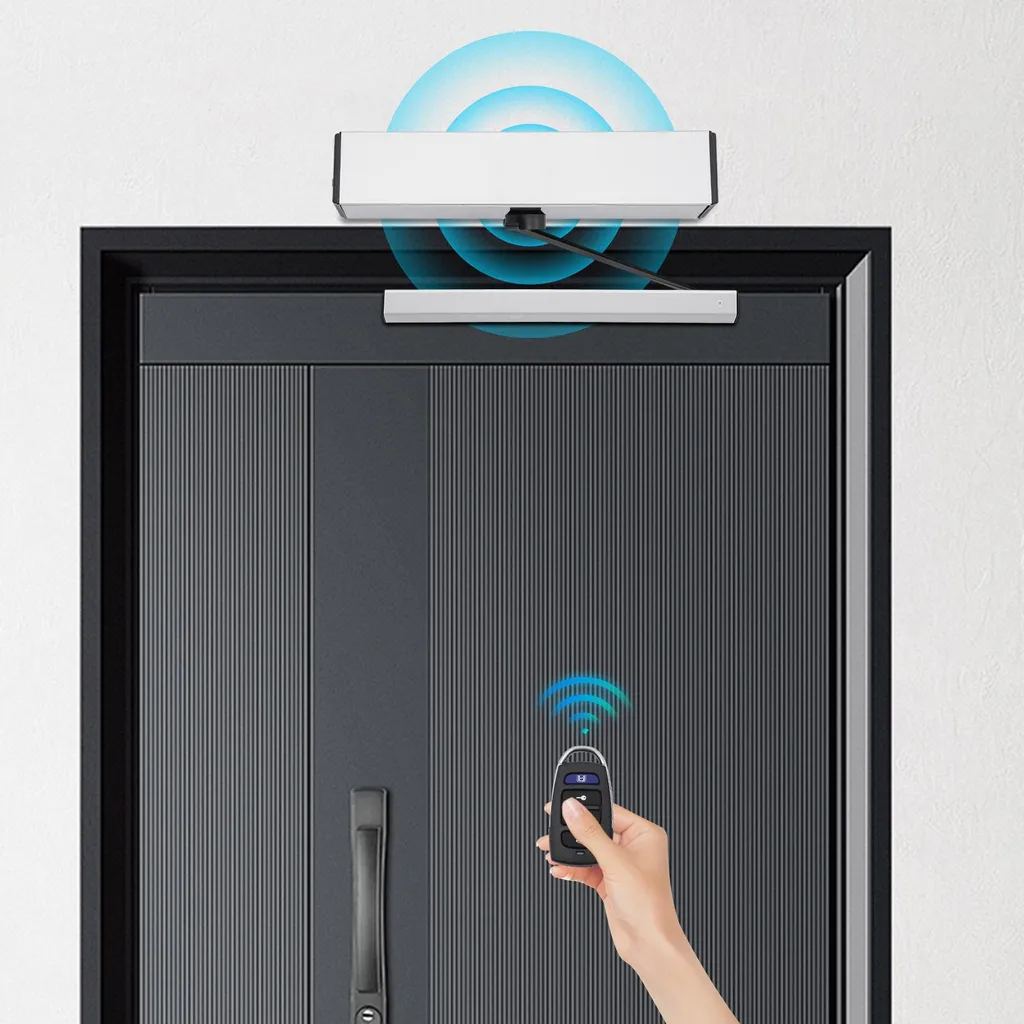 Ouvre-porte automatique à vitesse modulable et télécommande de poche - 3