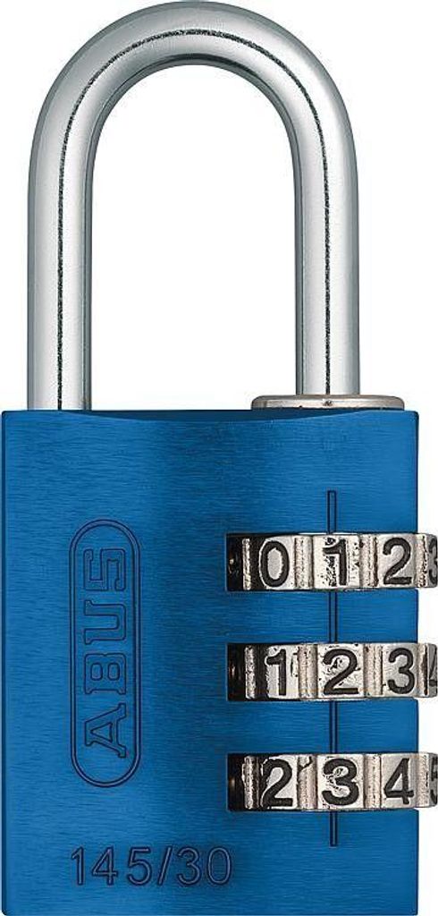 Lucchetto a combinazione 145-40mm Blu Immagine del prodotto 