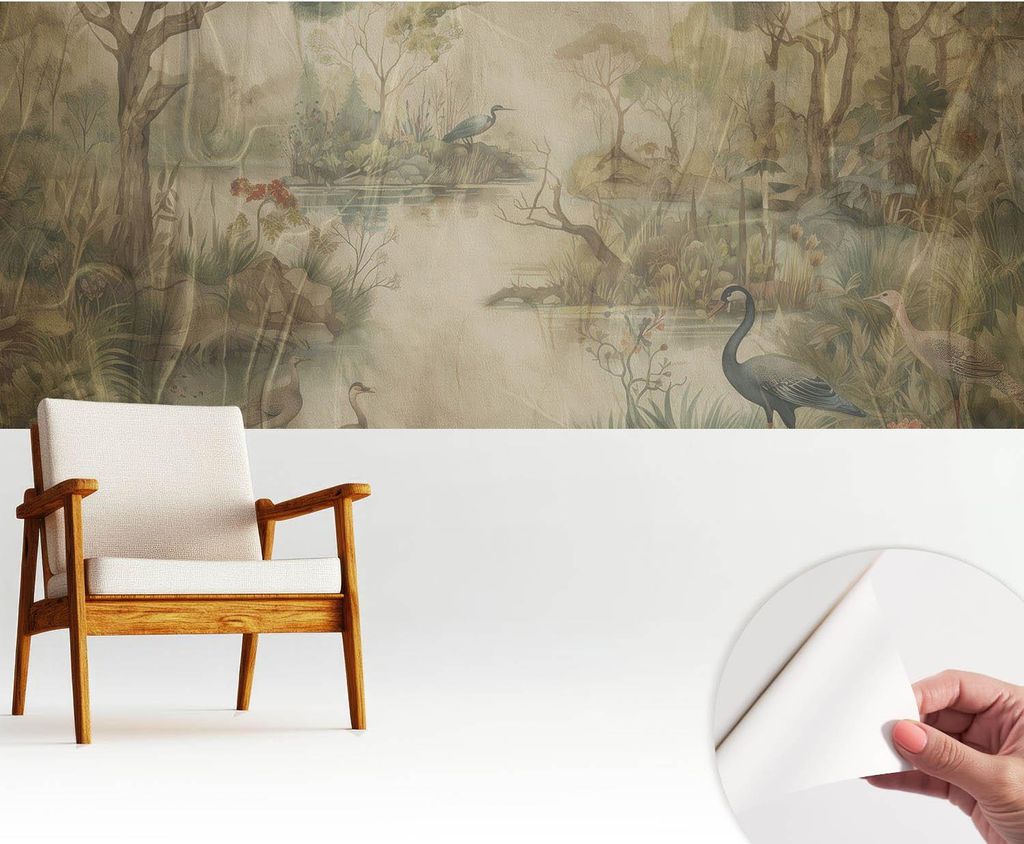 Fototapete selbstklebend - 250x104 cm - Tapete - Wandtapete - Wandbilder - Klebefolie - Dekofolie - Tapete Folie - Wand - Dekoration - Wohnzimmer -...