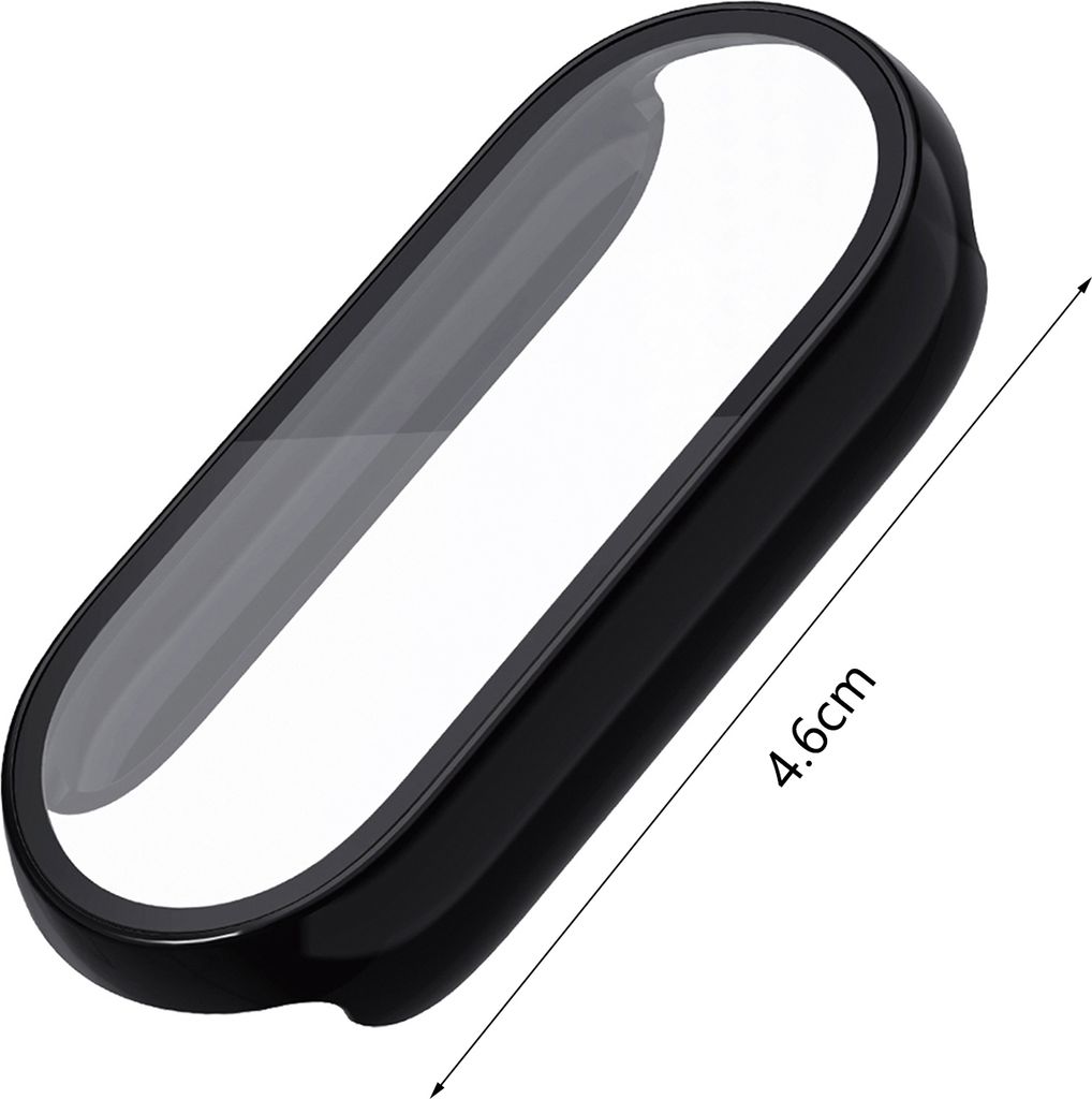 Berühren Sie empfindliche Uhrenkoffer, die präzise blasenfreie Bildschirmeschutzwachtbandversorgungen für Xiaomi Mi Band 3/4/5/6/7-Schwarz-Grö...