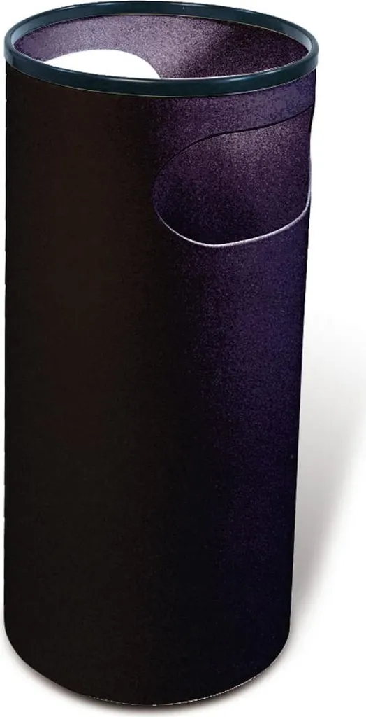 Porte-parapluie Noir en Plastique Ambra Giganplast Robuste et Stable