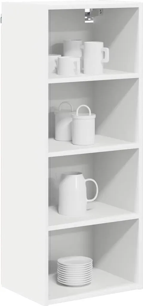 SYFAX™ Pensile Bianco 40x29,5x100 cm | Mobile Legno Multistrato Robusto - 2