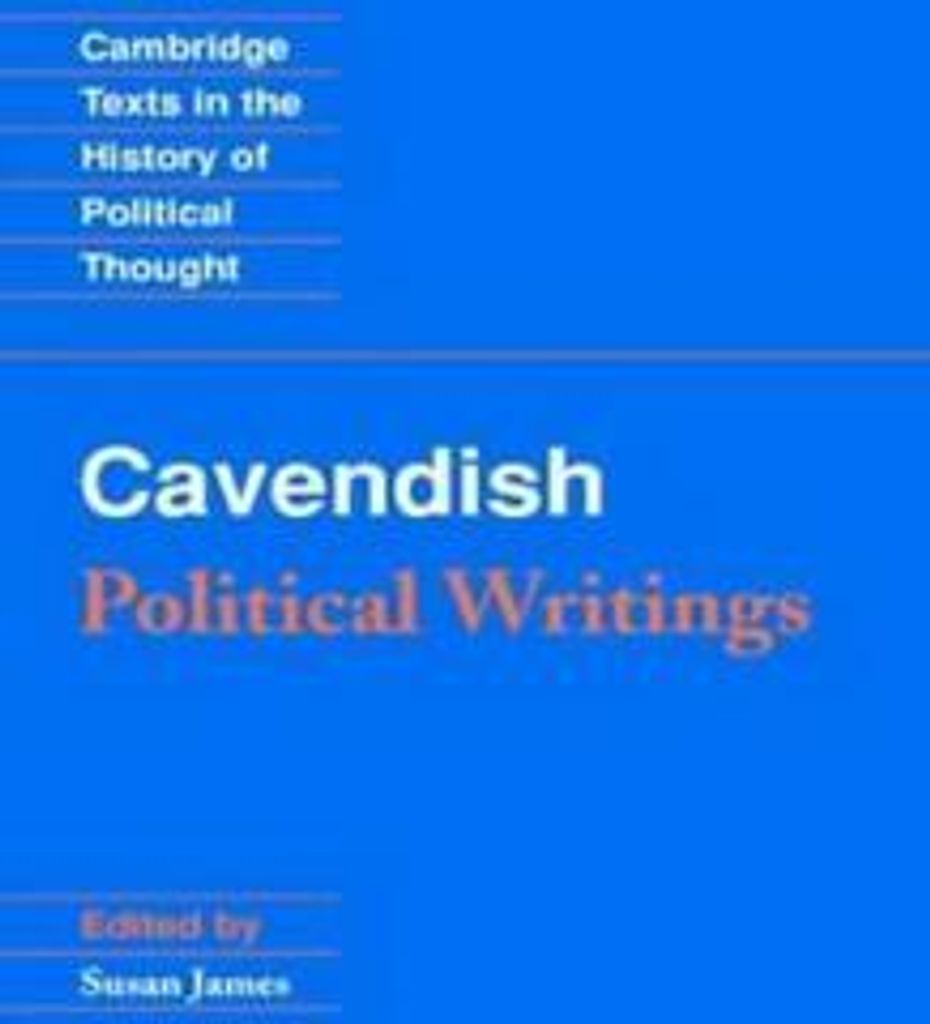 Margaret Cavendish: Political Wrtng, Cavendish, Margaret New,,