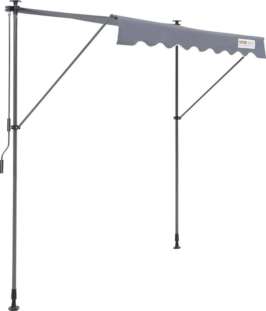 Auvent d'extérieur pour balcon et jardin avec store vertical rétractable - 10
