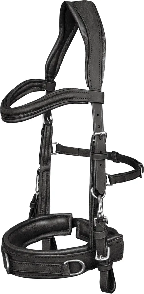 Kappzaum Waldhausen Anatomic XWB Nero - Pelle Premium Imbottita