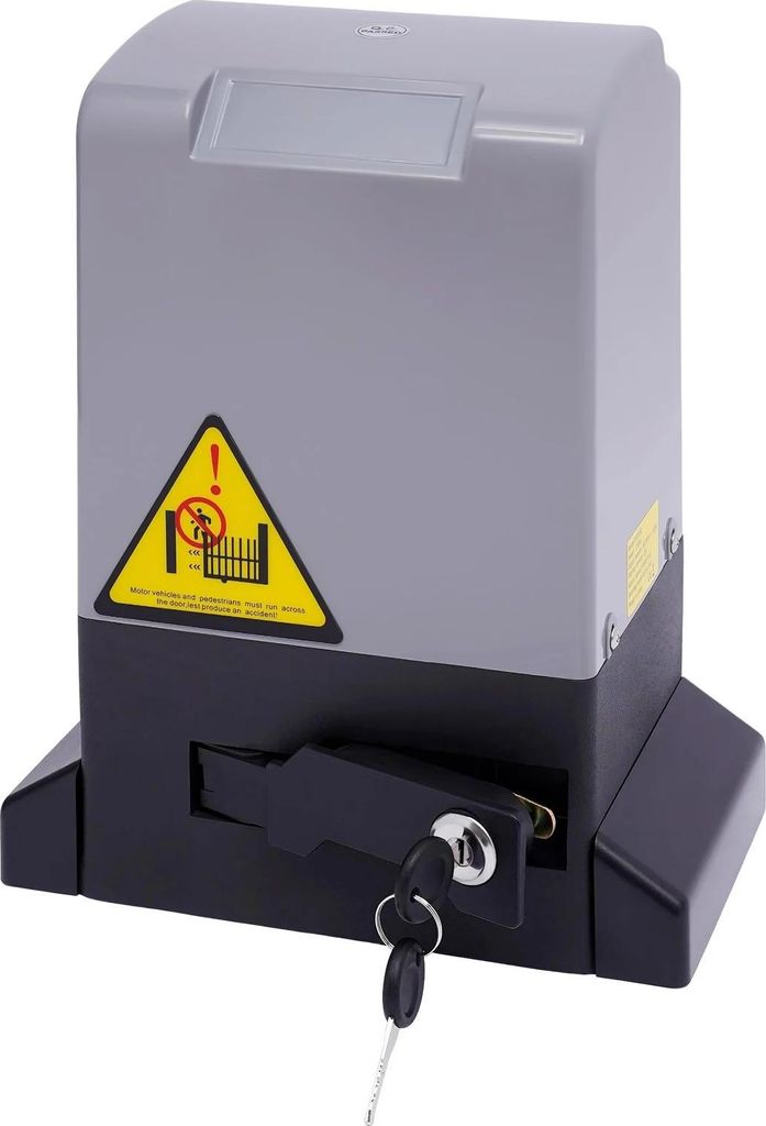 Automatischer Schiebetorantrieb - Torantrieb - 750W - 220V - Bis 1600 kg - Bis 12 m Torlänge - 12 m/min - Unter 50 dB - Weiß