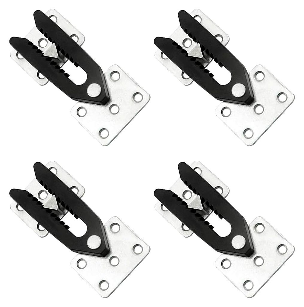 4 Stück Metall Sofa Couch Sectional Möbelverbinder Joint Snap Alligator Clip