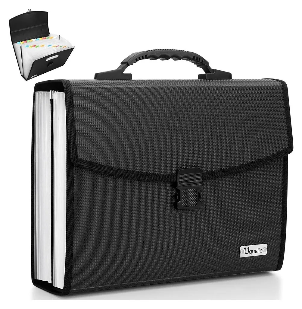 Organiseur documents A4 pour bureau et domicile avec 26 index couleurs