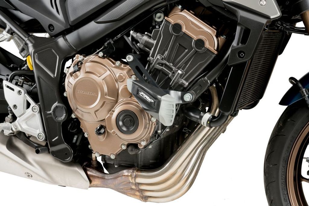 PUIG 21312N Sturzpads PRO 2.0 passend fuer HONDA CB650F Schwarz