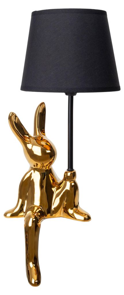 Stolné lampy - Stolná lampa "HELGE", priemer 18 cm, zlatá Obrázok produktu 