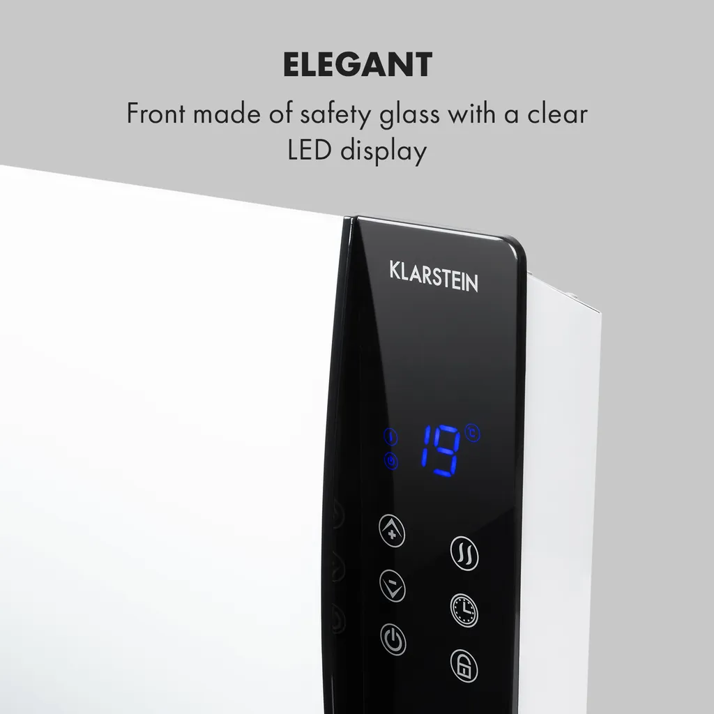 Fini le froid avec le radiateur Lindholm 2000W programmable et sûr