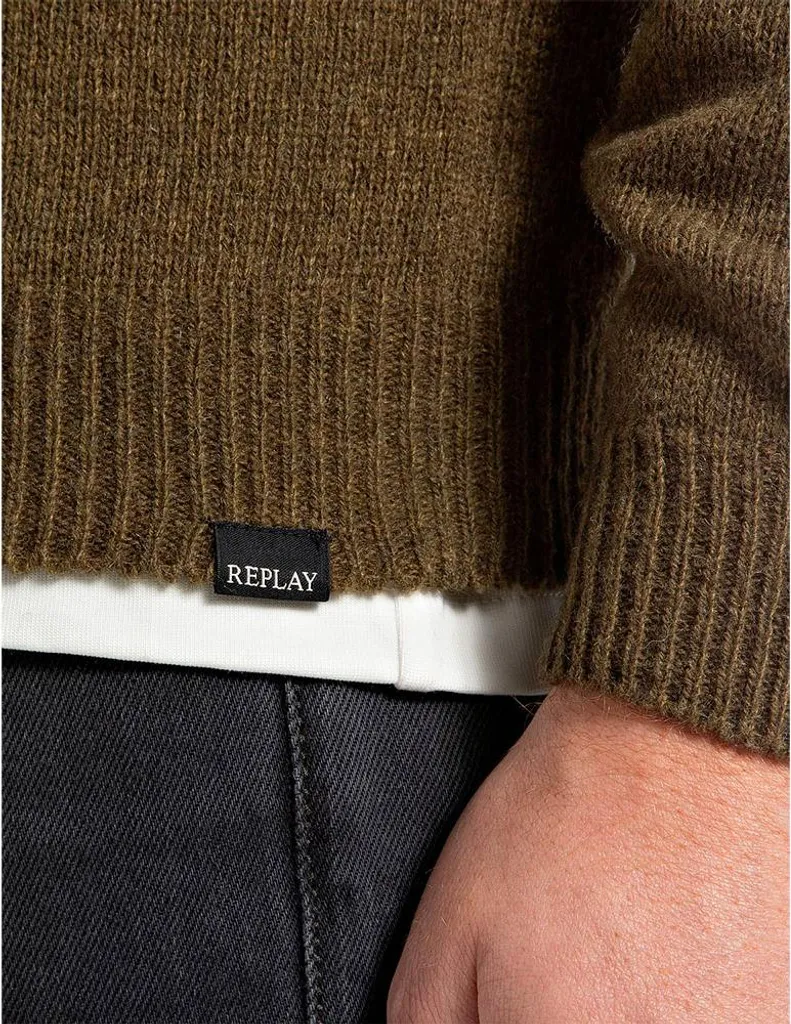 Fini les pulls qui grattent avec ce pullover Replay en coton doux taille S - 4