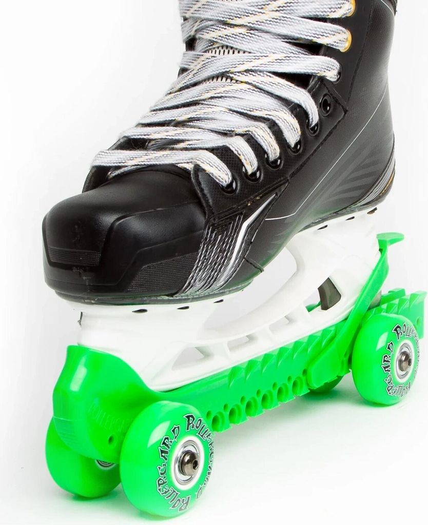 Rollergard Kufenschoner mit Rollen grün Produktbild 