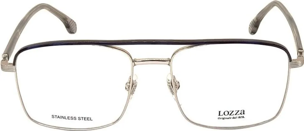 Lunettes de vue LOZZA VL2386 Monture optique en métal pour Homme