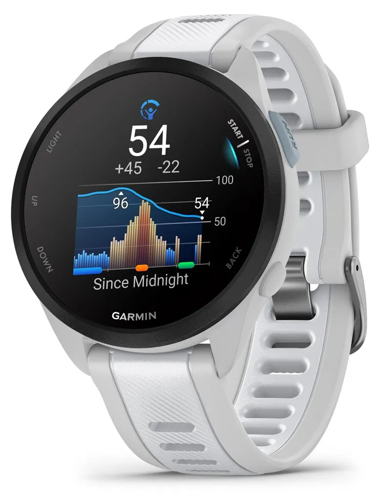 Montre de running Garmin Forerunner 165 avec écran AMOLED Éclatant