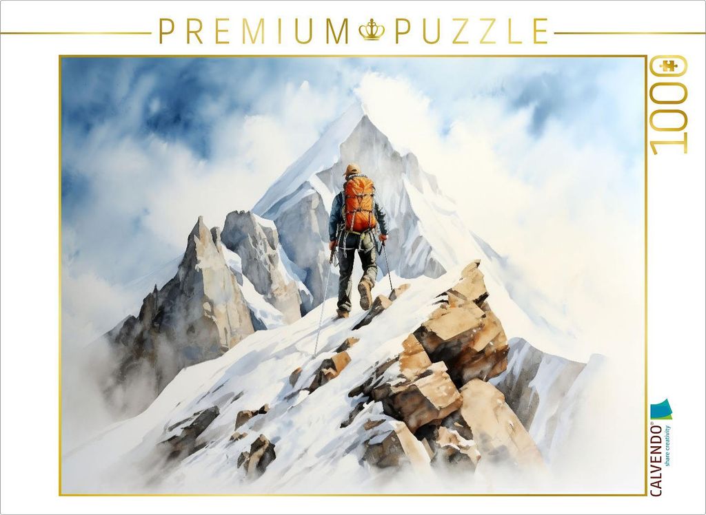 CALVENDO Puzzle Ein Motiv aus dem Kalender "Die Magie der Bergwelt" | 1000 Teile Lege-Größe 64x48cm Foto-Puzzle für glückliche Stunden