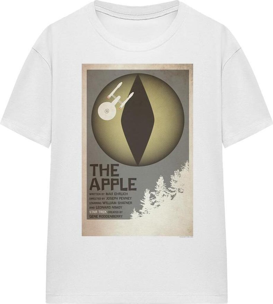 Star Trek - "The Original Series Episode 34" T-Shirt für Herren/Damen Uni TV16700 (S) (Weiß)