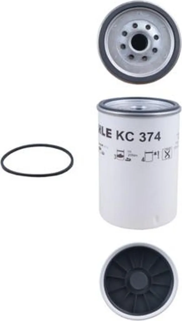 Filtre à visser diesel MAHLE KC 374D compatible Mercedes Citaro bus
