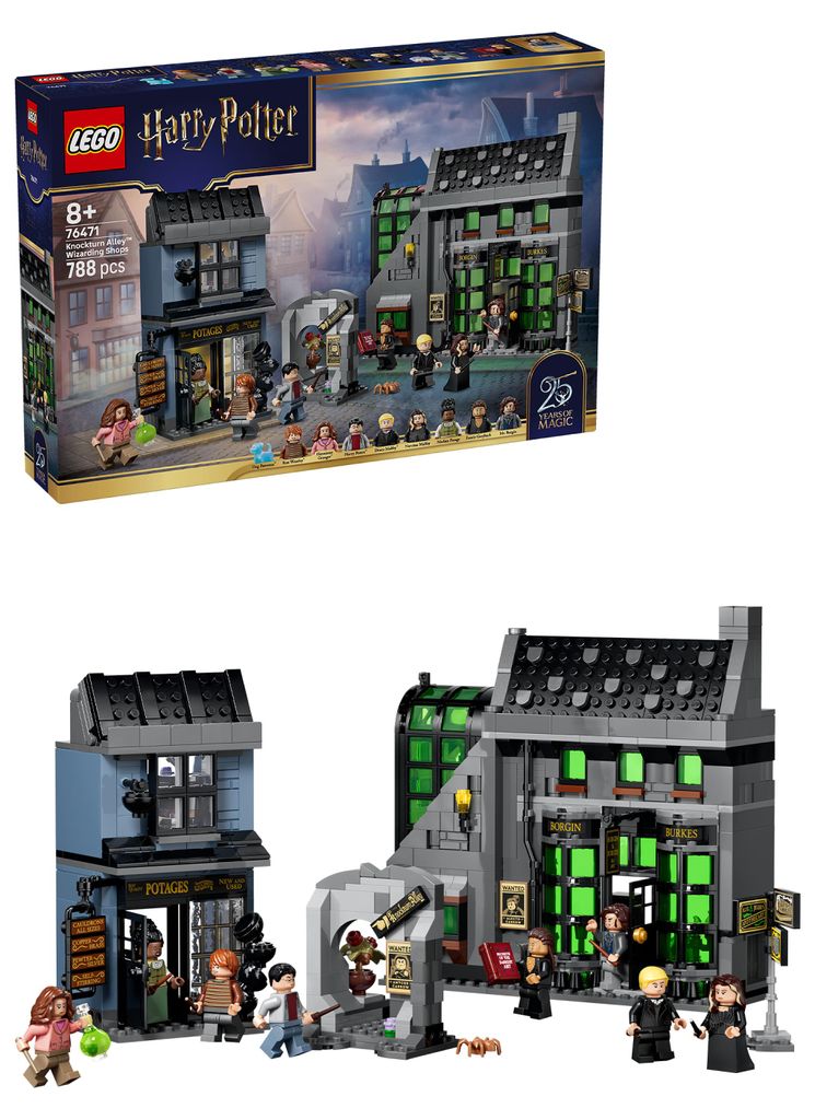 LEGO® Harry Potter™ 76471 Tiendas Mágicas del Callejón Imagen del producto 