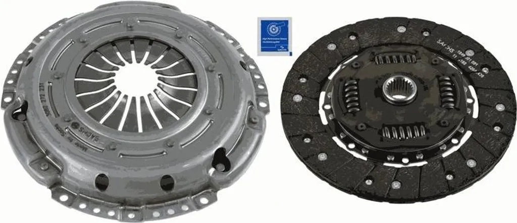 Embrayage SACHS 3000 950 702 Haute Performance compatible 028198141EX