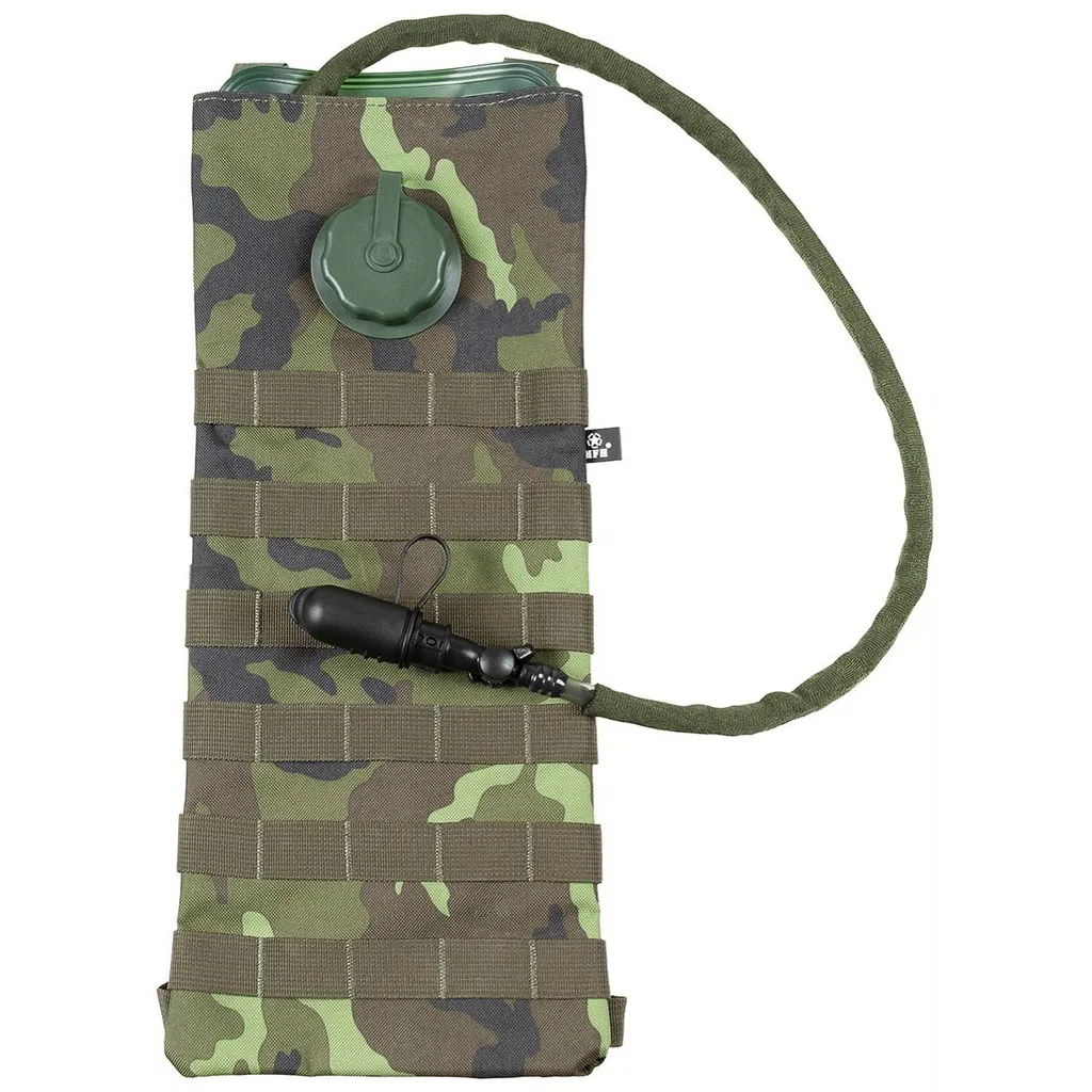 Réservoir d'eau 2,5 litres MOLLE camouflage M 95 CZ anti-fuite pro