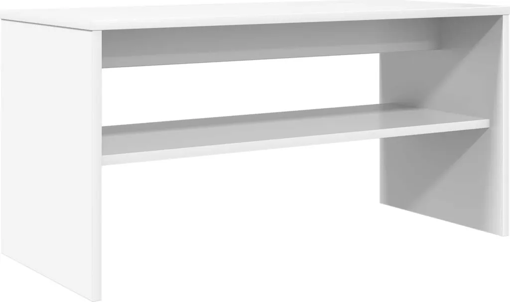 Mobile Porta TV SYFAX Bianco 80cm: Design Essenziale in Multistrato