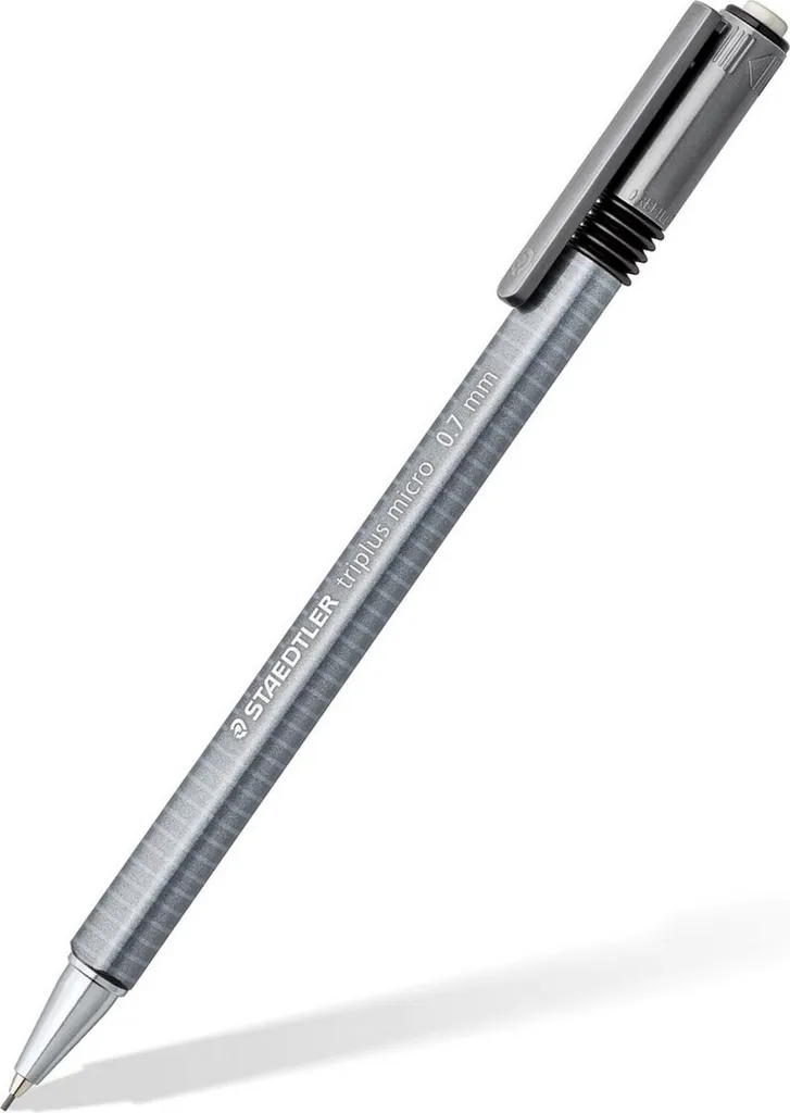 Porte-mines 0,7mm Triplus 774 à Pointe Rétractable et Corps Triangulaire