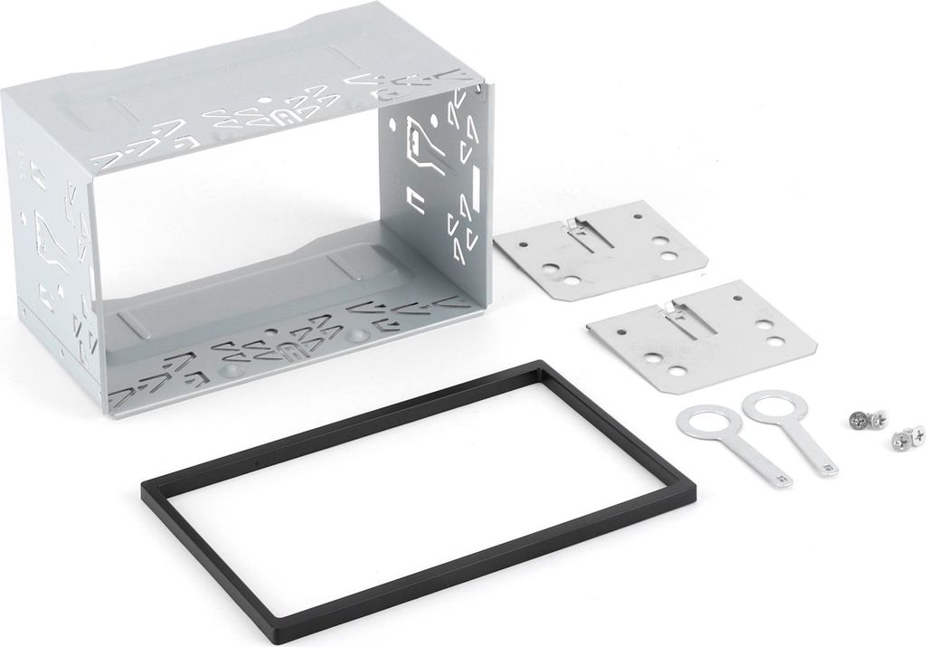 2-Din Center Control DVD Player Frame Navigation Lünette Faszien Trim Kit Universal Accessoire