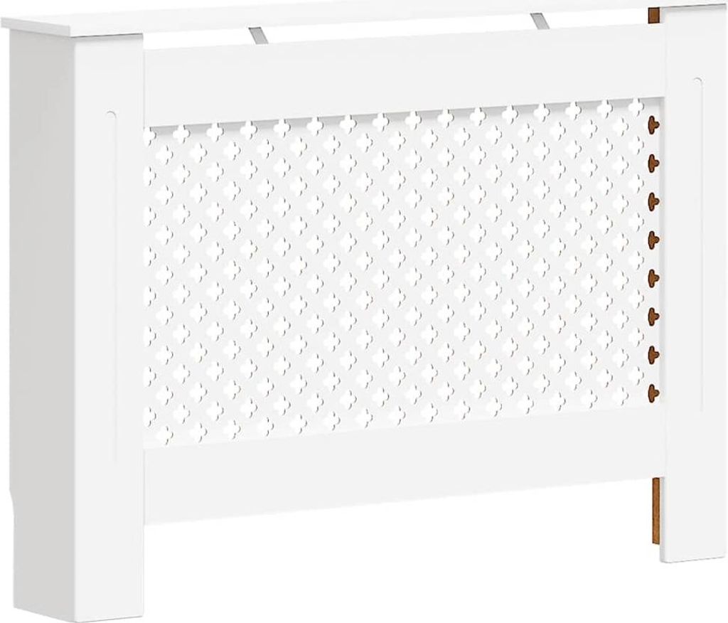 vidaXL Kryt radiátora biely 112 × 19 × 81,5 cm MDF Obrázok produktu 