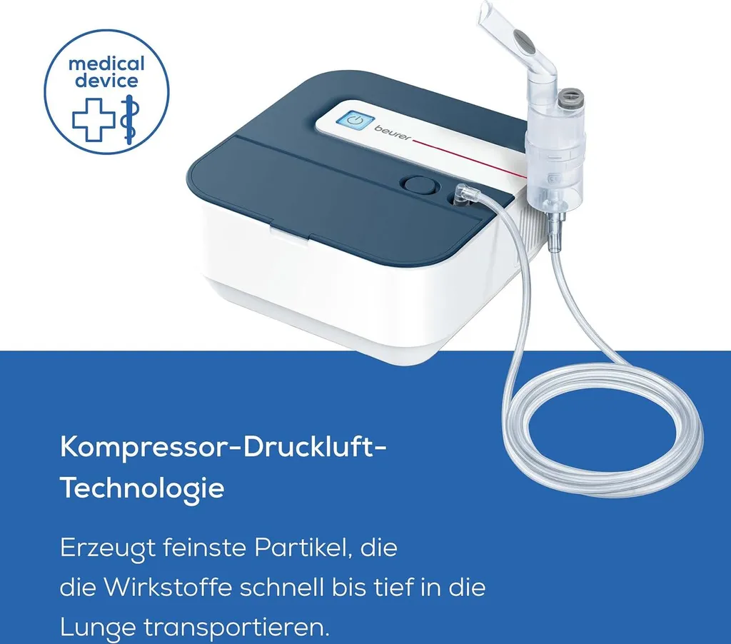 Inalatore Professionale Beurer IH 55 | Performance 0.35ml/min Respiro - 23