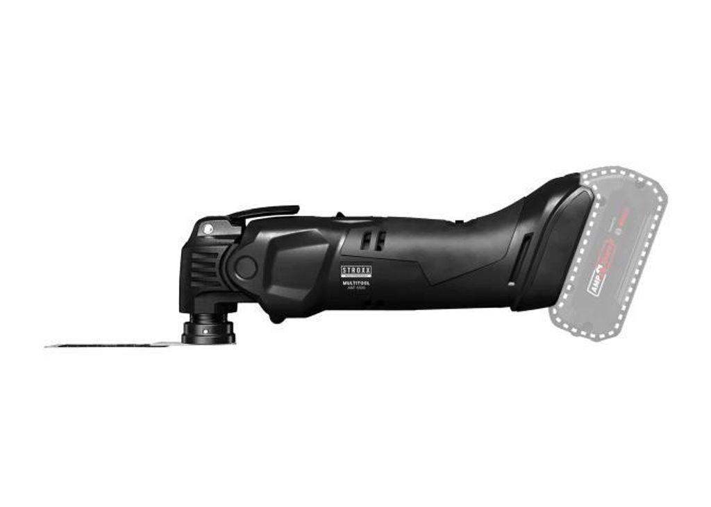Stroxx Akku-Multitool AMT 6500 Solo – 18V Starlock Plus inkl. Sägeblätter in L-BOXX